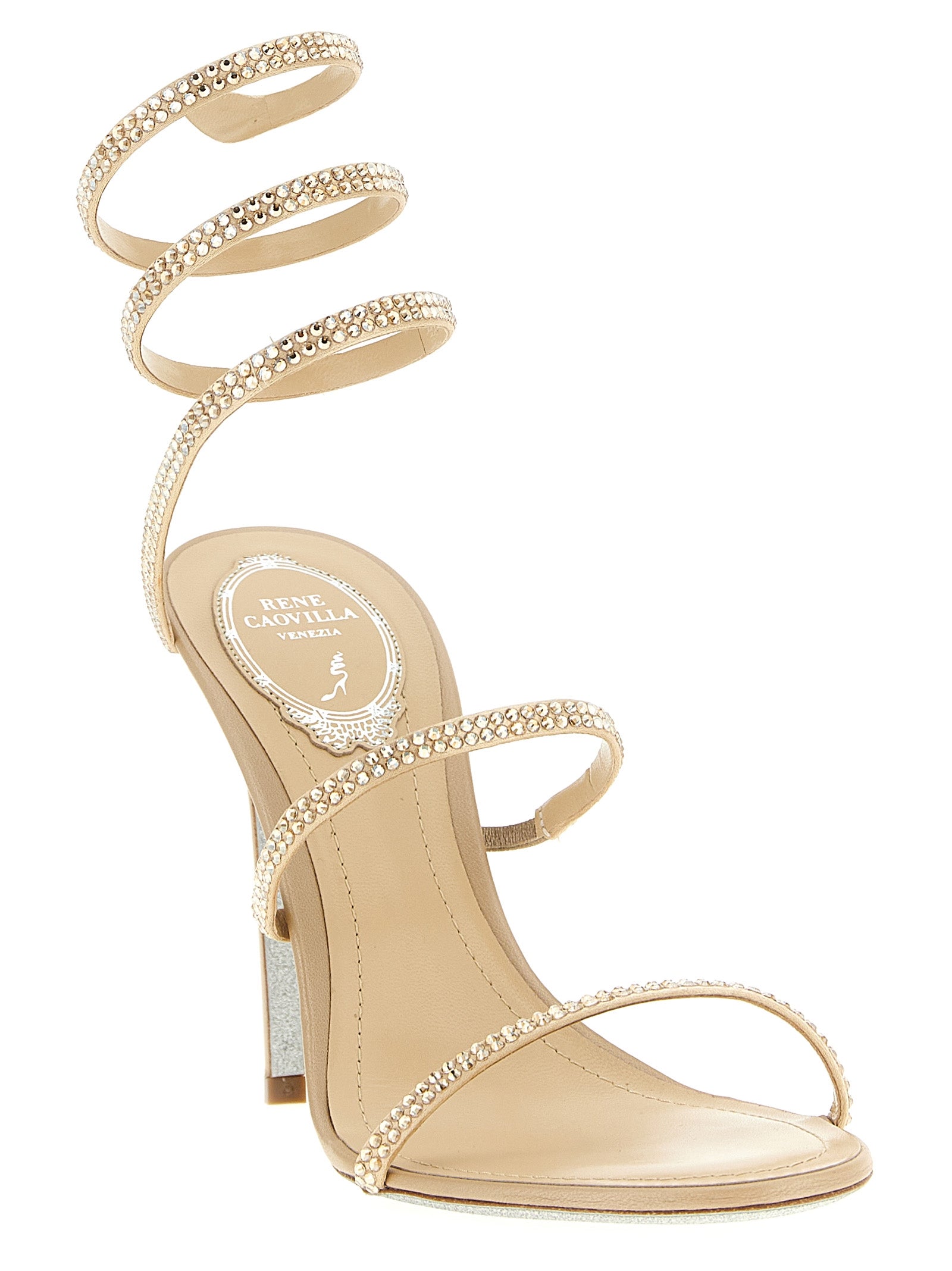 Cleo sandals Beige Viscose