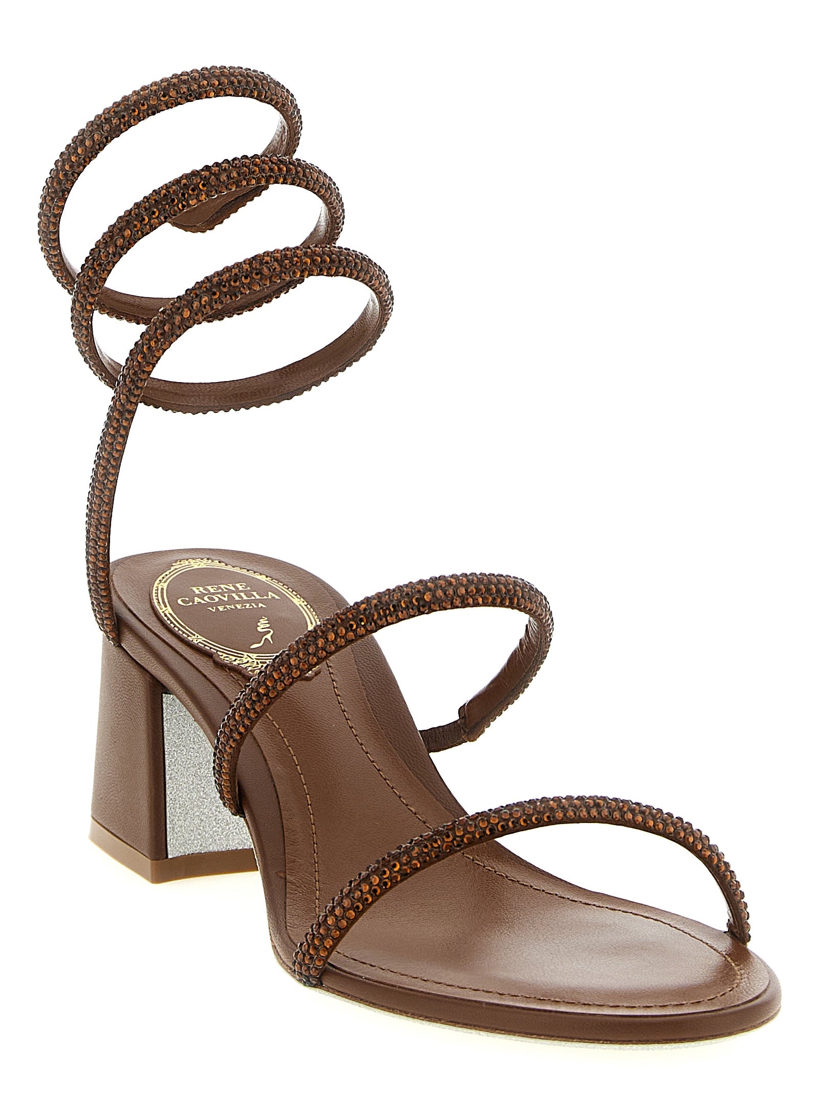 Cleo sandals Brown Viscose