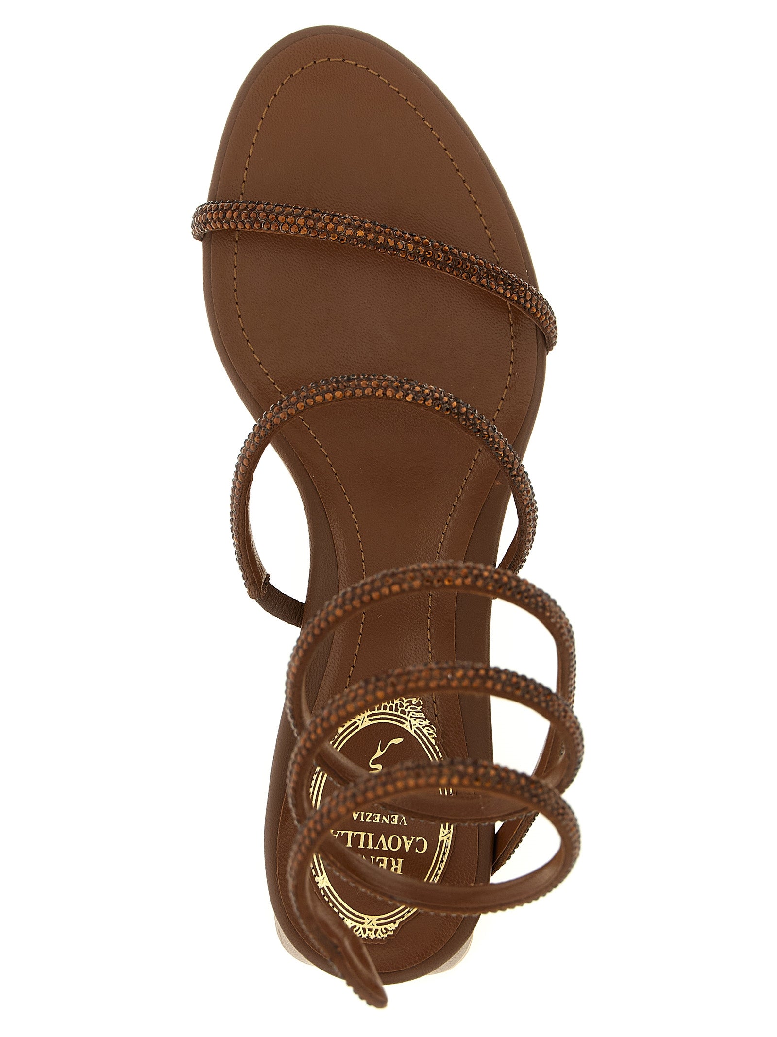 Cleo sandals Brown Viscose
