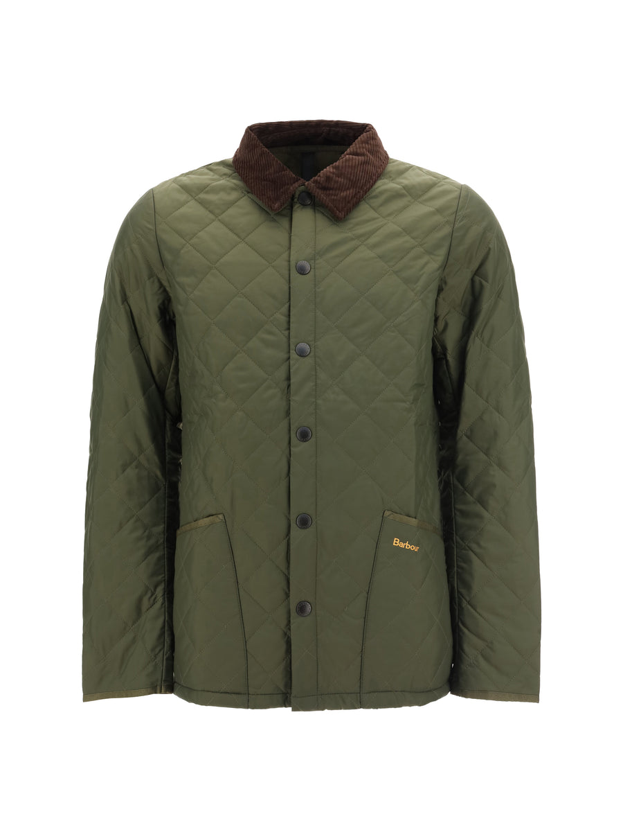 Barbour 100% Polyamide down jacket in green