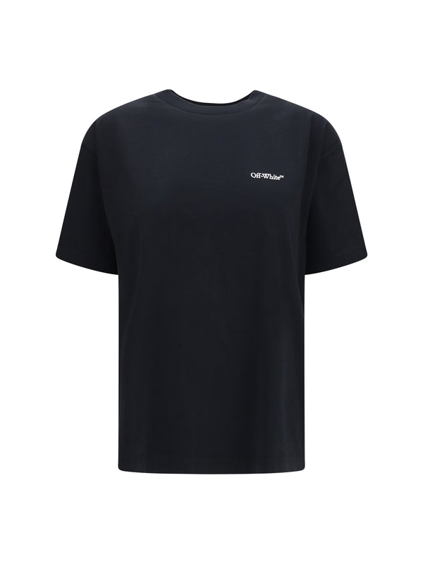 Off-White 100% Cotton t-shirt in black