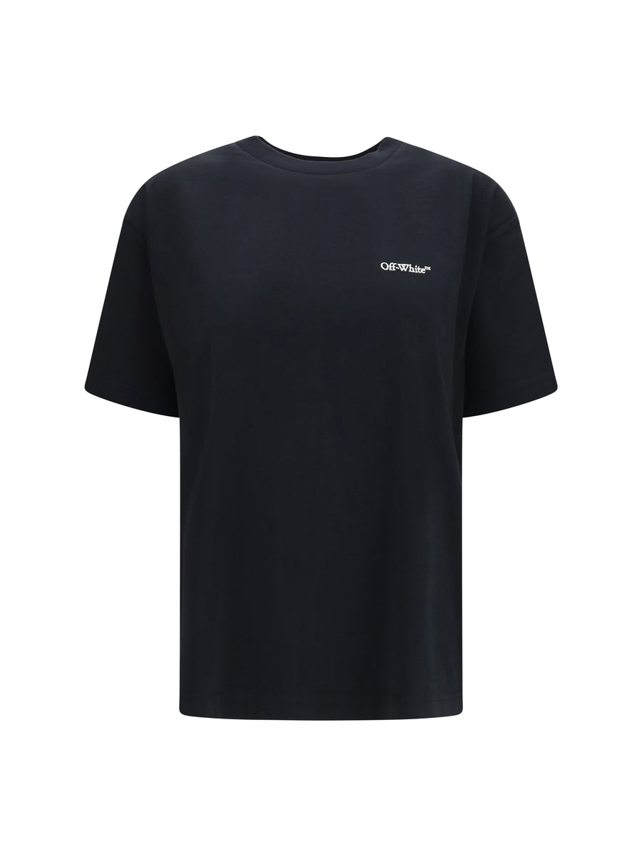 Off-White 100% Cotton t-shirt in black