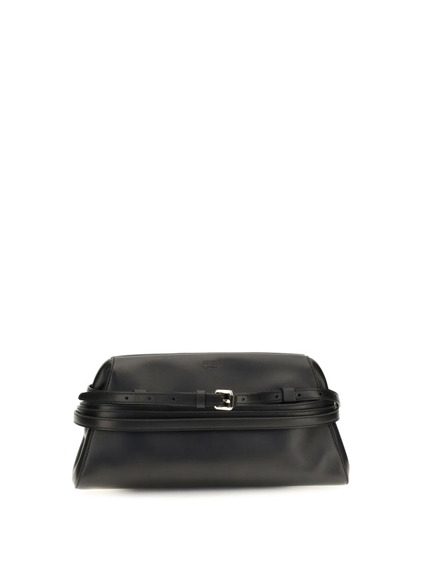 Handbag Nappa Nero Shoulder Bags