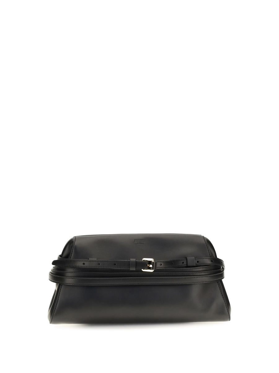 Handbag Nappa Nero Shoulder Bags