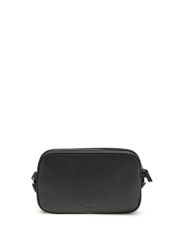Valentino Garavani 100% Calf Leather (Bos Taurus) shoulder bag in black