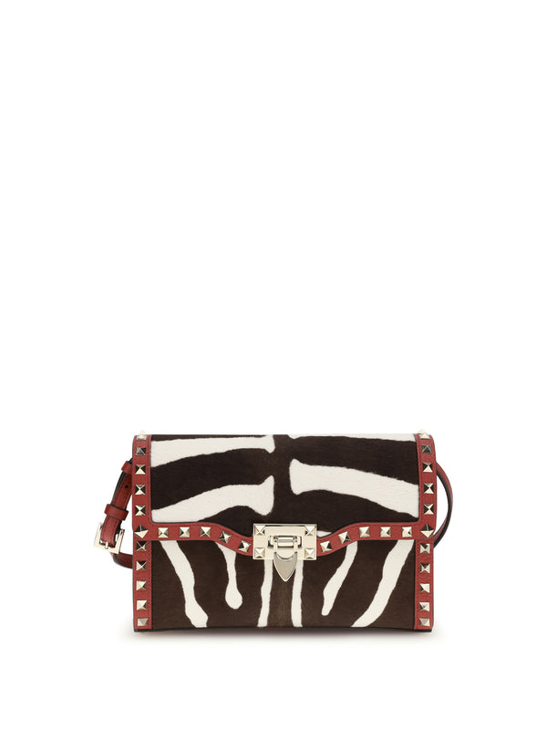 Valentino Garavani 100% calf leather (Bos Taurus) shoulder bag in multicolor