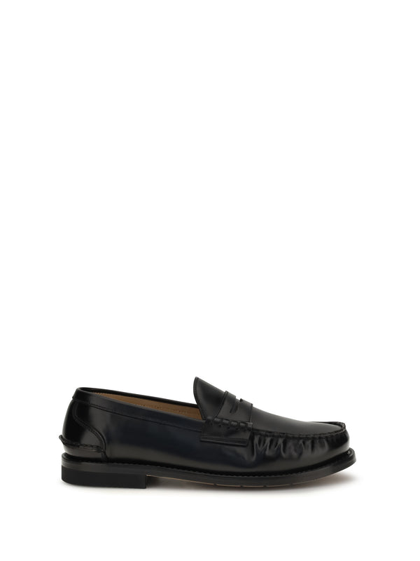 Premiata UPPER: 100% CALF LEATHER BOS TAURUS; SOLE: 100% RUBBER loafers in black