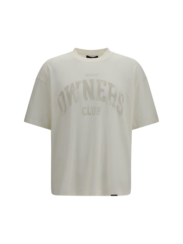 Represent 100% Cotton t-shirt in beige
