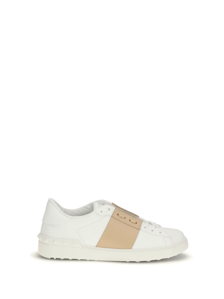 Valentino Garavani Upper: 100% calf leather; Sole: 100% rubber sneaker in white