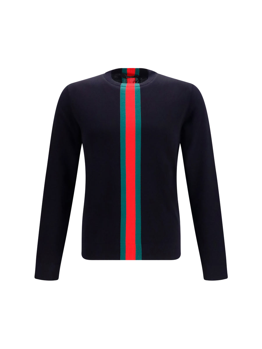 Gucci 100% Cotton sweater in navy