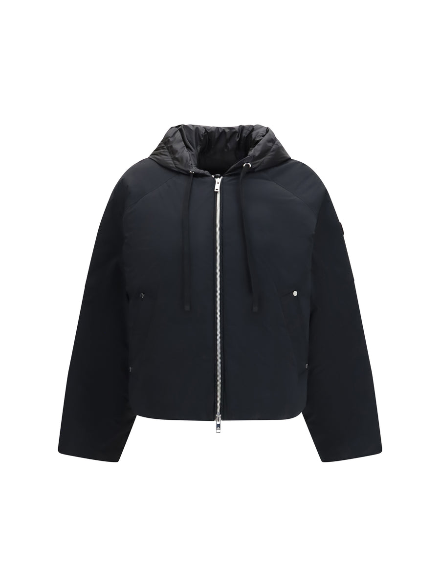 Tegan Bomber Down Jacket Black