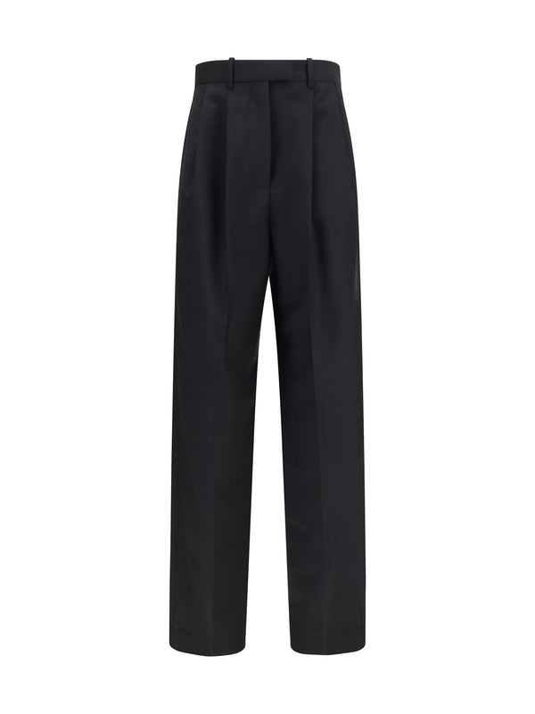 Givenchy 73% Wool Ovis Aries; 27% Mohair trousers in black