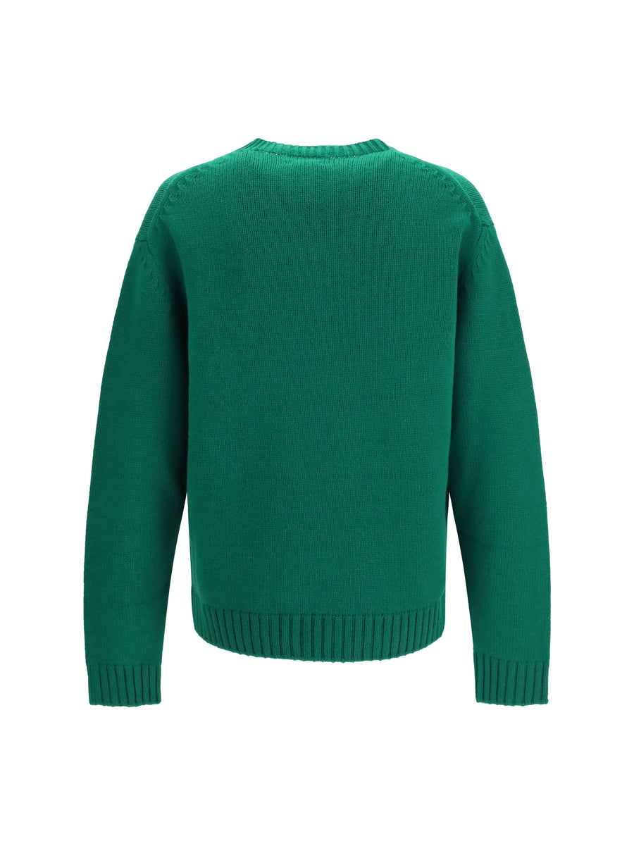 Wool And Cashmere Sweater Emerald