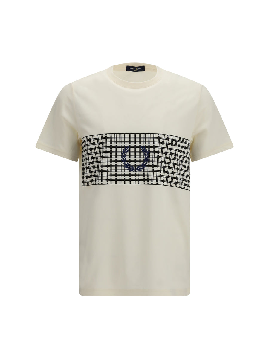 Fred Perry 100% Cotton t-shirt in beige