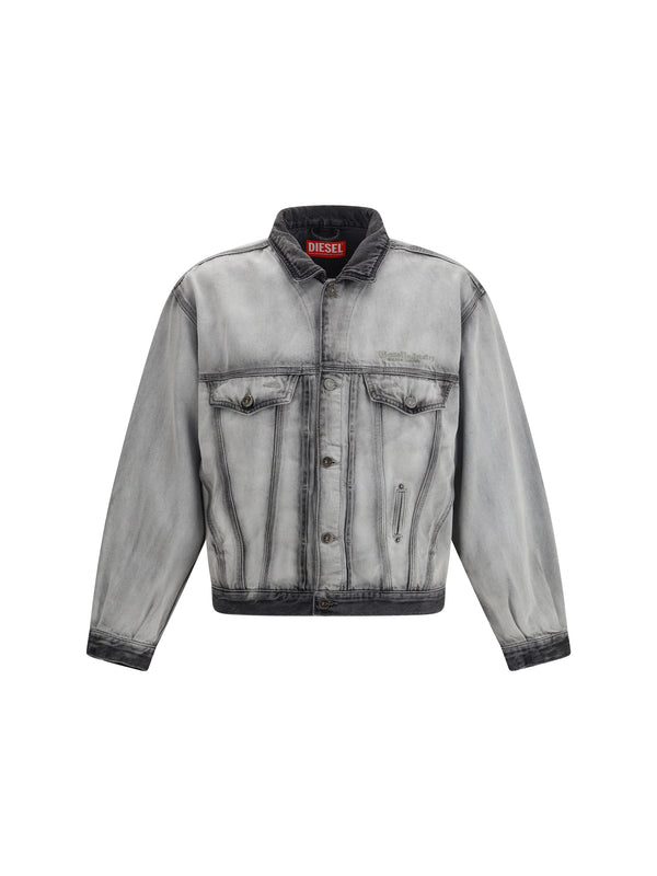 Diesel 80% Cotton; 20% True Hemp jacket in gray