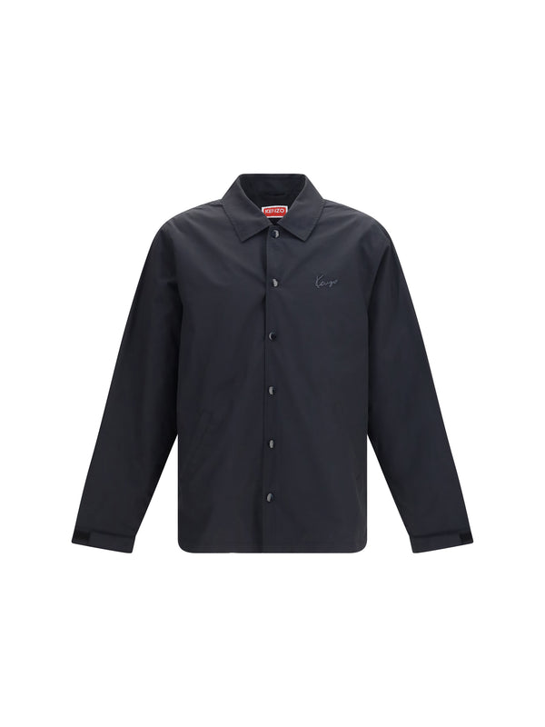 Kenzo 52% Cotton; 48% Nylon jacket in black
