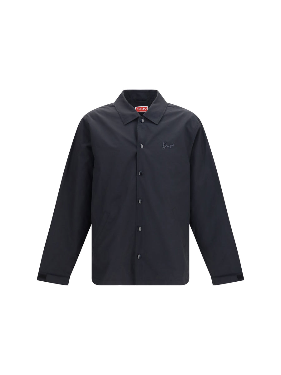 Kenzo 52% Cotton; 48% Nylon jacket in black
