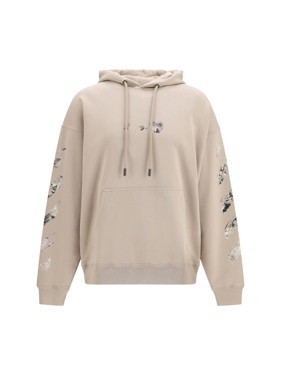 Spray Arrow Hoodie String Cotton Sweatshirts