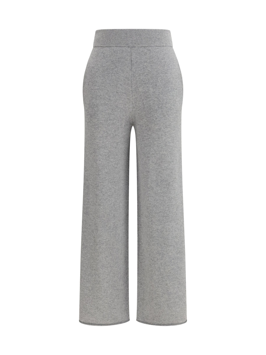 Max Mara Pure 100% Kashmir trousers in gray