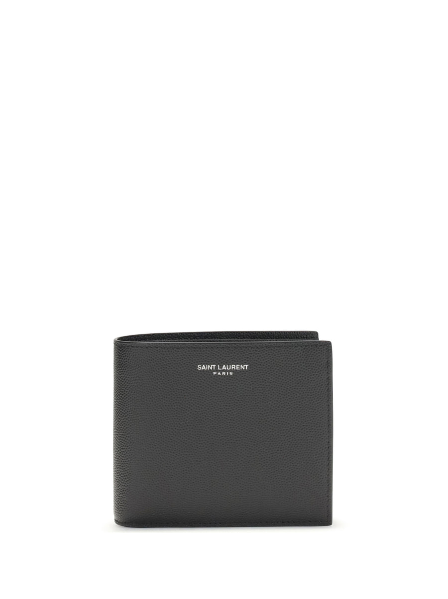 Leather Wallet Nero Calf Bos Taurus