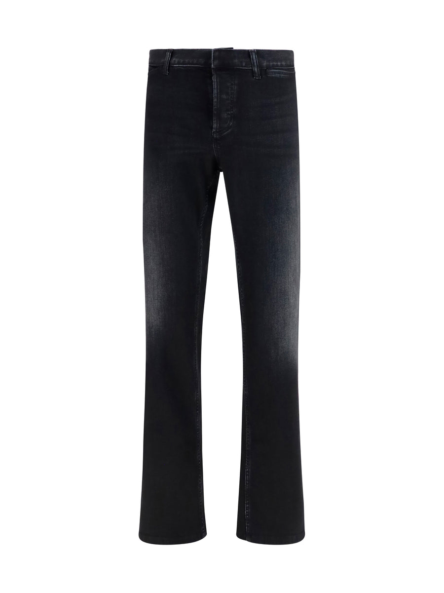 Gucci 100% Cotton jeans in black