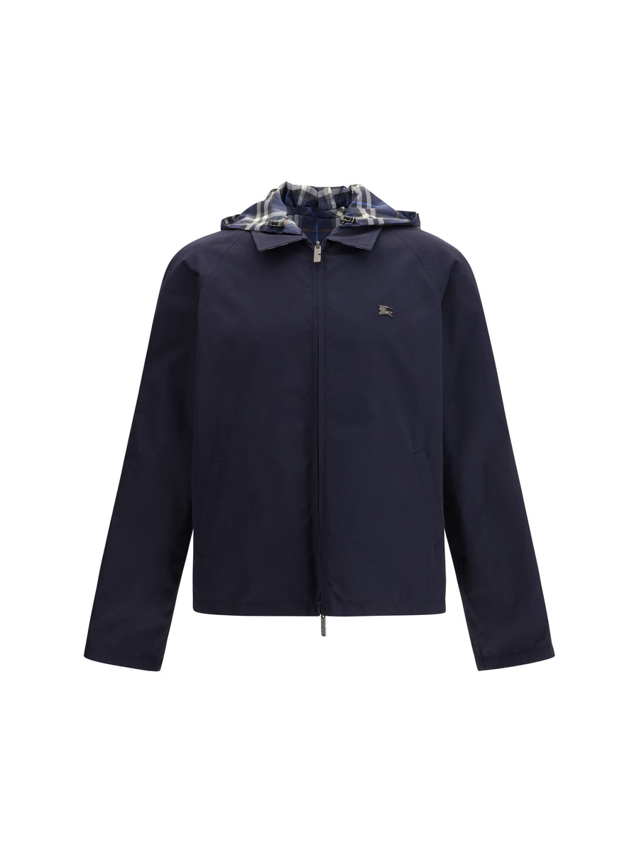 Burberry 100% Polyester jacket in navy