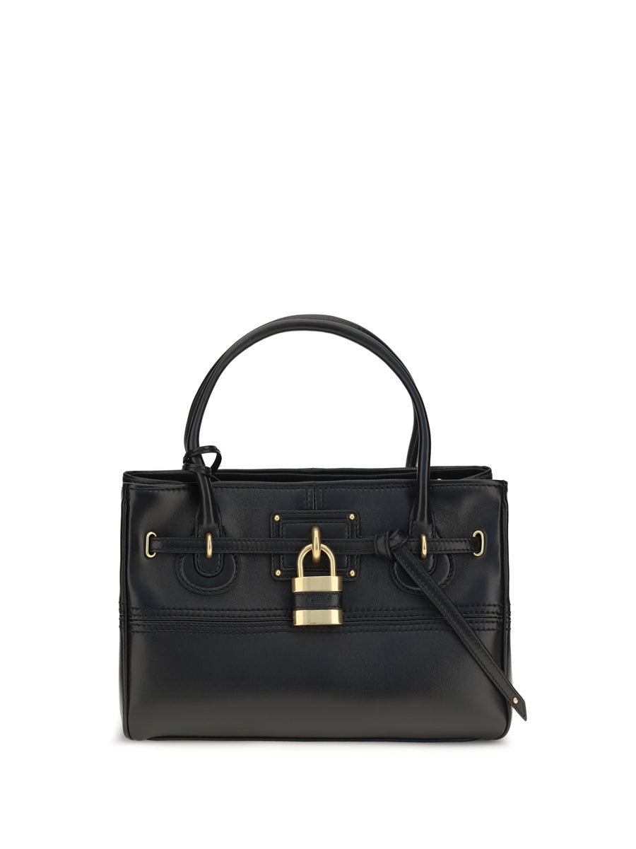 Paddington Handbag Black Buffalo Shoulder Bags