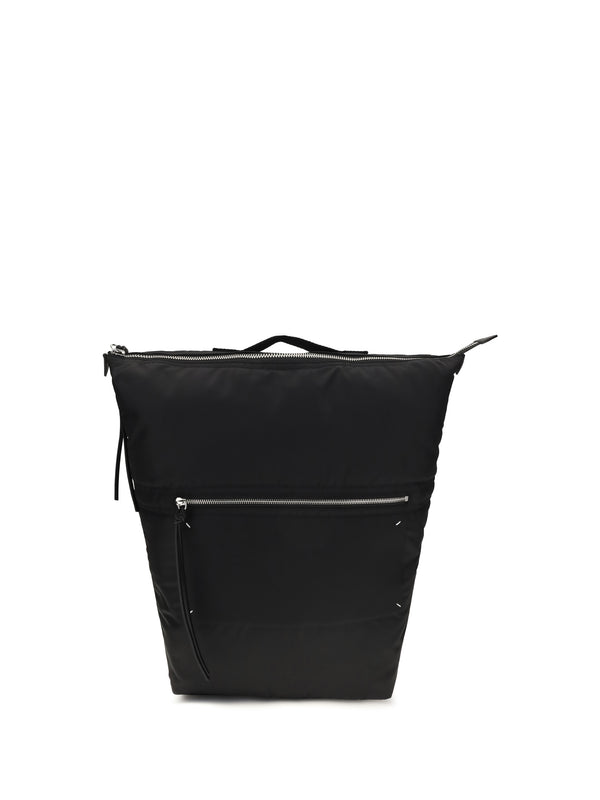 Maison Margiela 100% Polyamide backpack in black