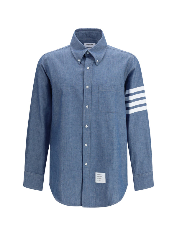 Thom Browne 100% Cotton shirt in blue