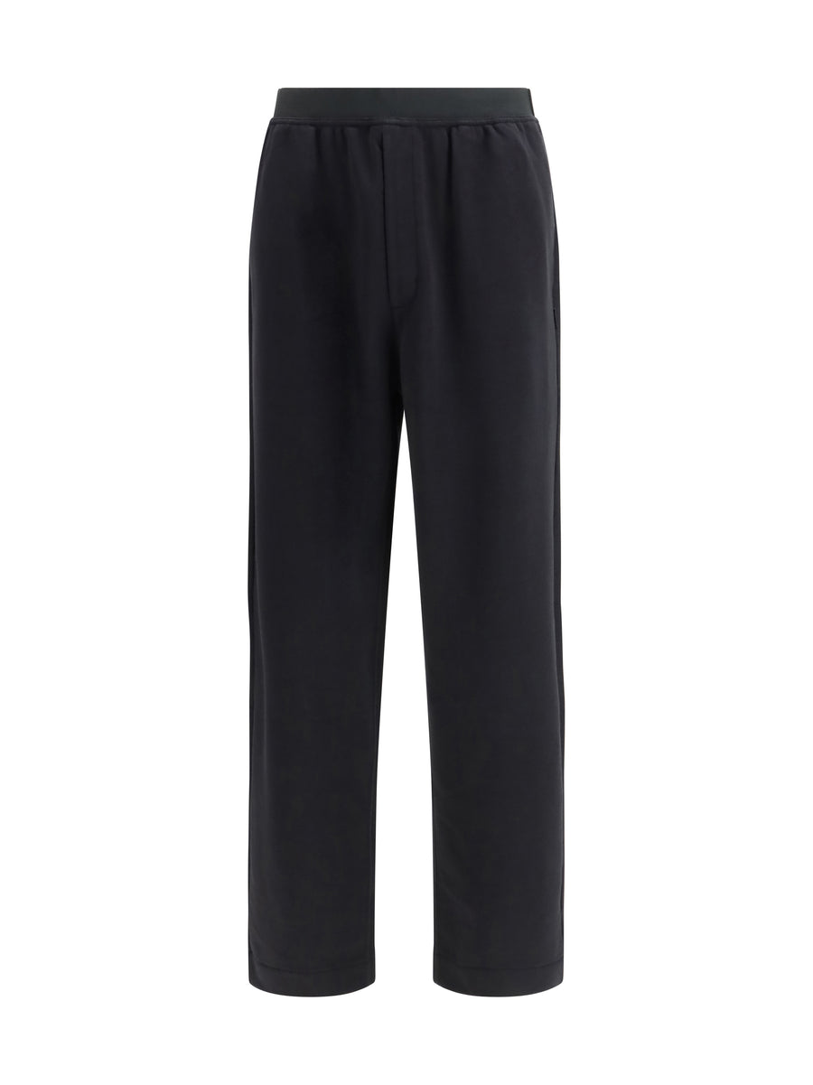 MM6 Maison Margiela 100% Cotton sweatpants in black