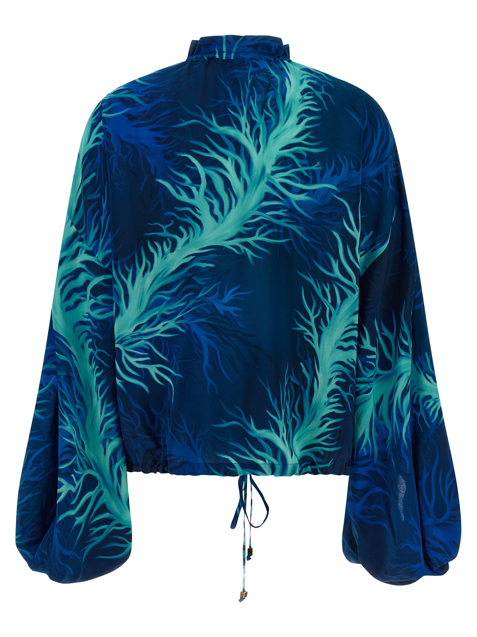 Archilo shirt Blue Silk Shirt, Blouse