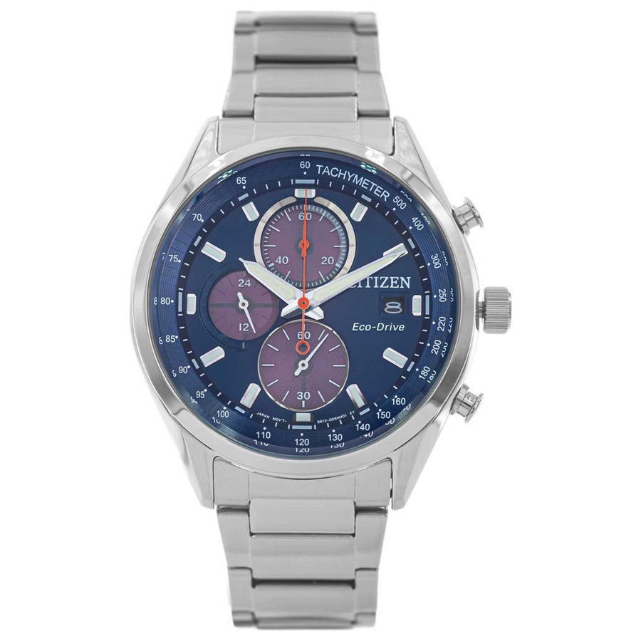 Preloved - Citizen Mens Classic 40mm Eco-Drive Chronograph Watch Ca0459-79l One Color Watches