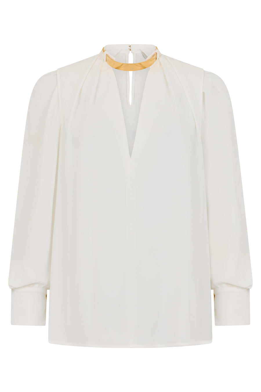 Blouse Viscose, Ivory Blouses