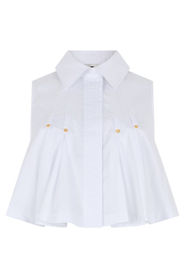 Shirt Poplin Cotton White