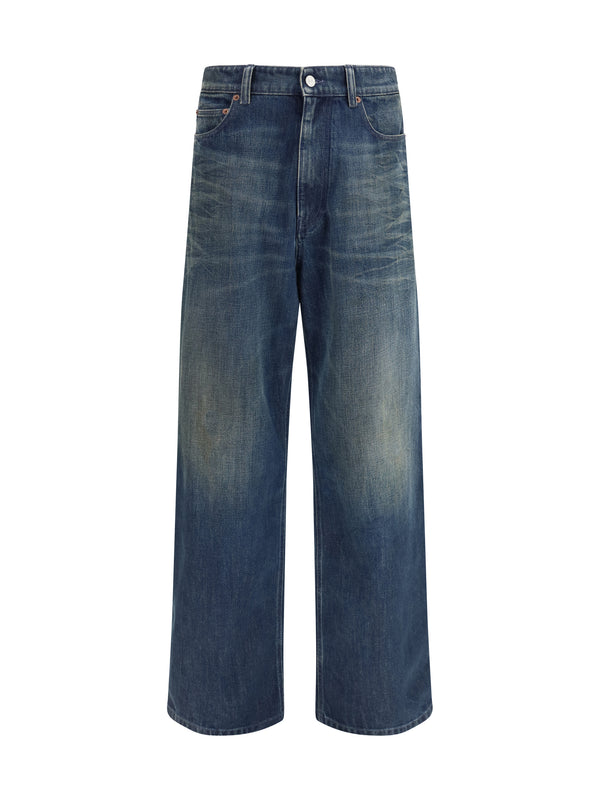 MM6 Maison Margiela 100% Cotton jeans in navy