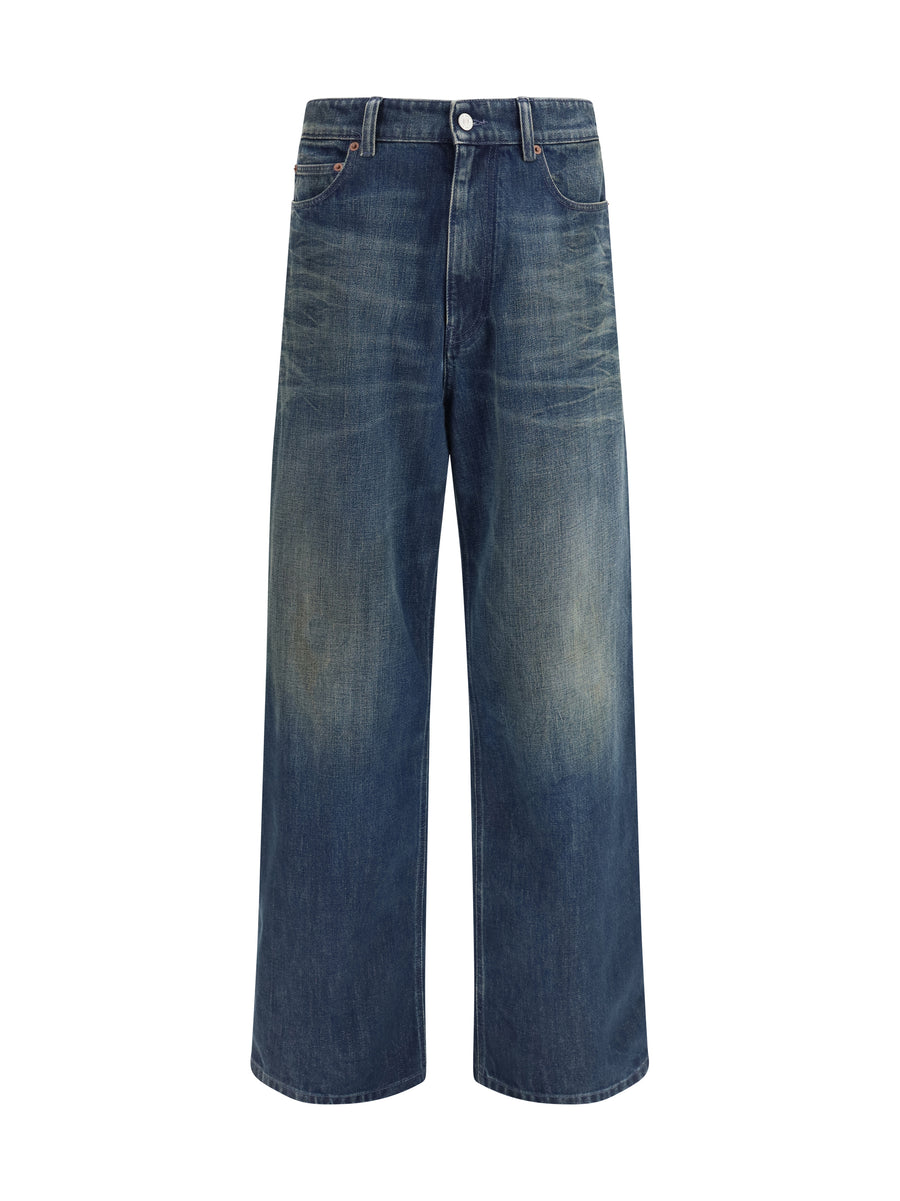 MM6 Maison Margiela 100% Cotton jeans in navy