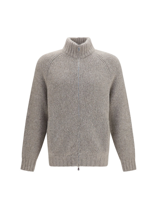 Brunello Cucinelli 76% Cashmere cardigan in gray