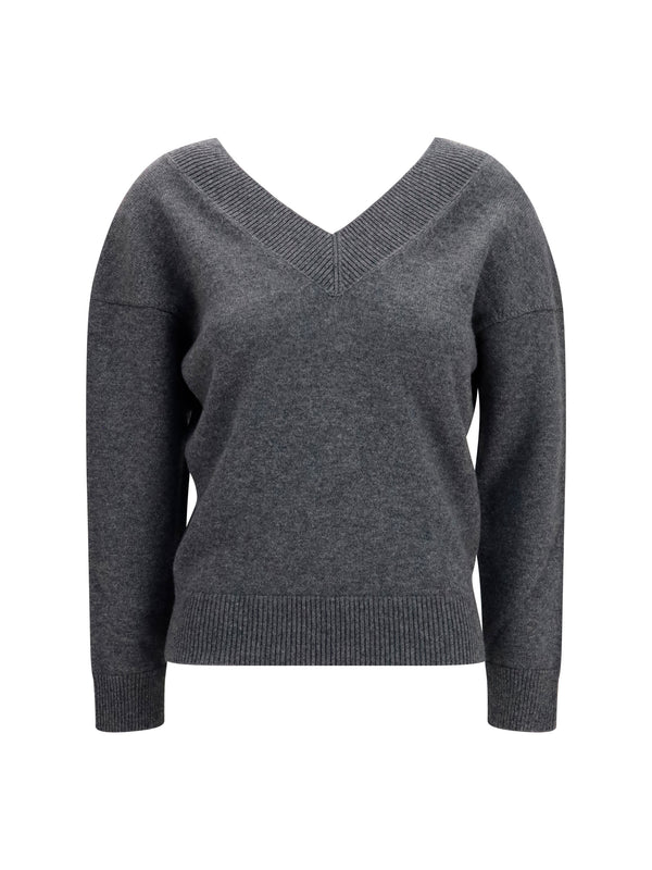 Tom Ford 100% Kashmir/Capra Hircus sweater in gray