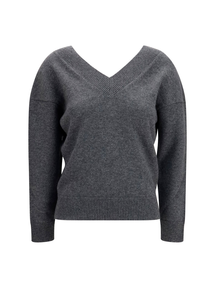 Tom Ford 100% Kashmir/Capra Hircus sweater in gray