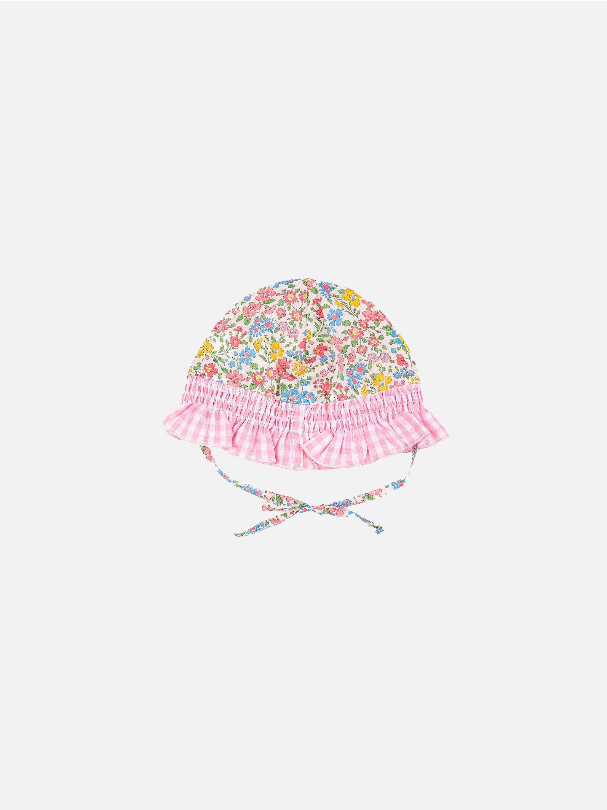 Girl Enfant Cotton Bonnet Pink Hat