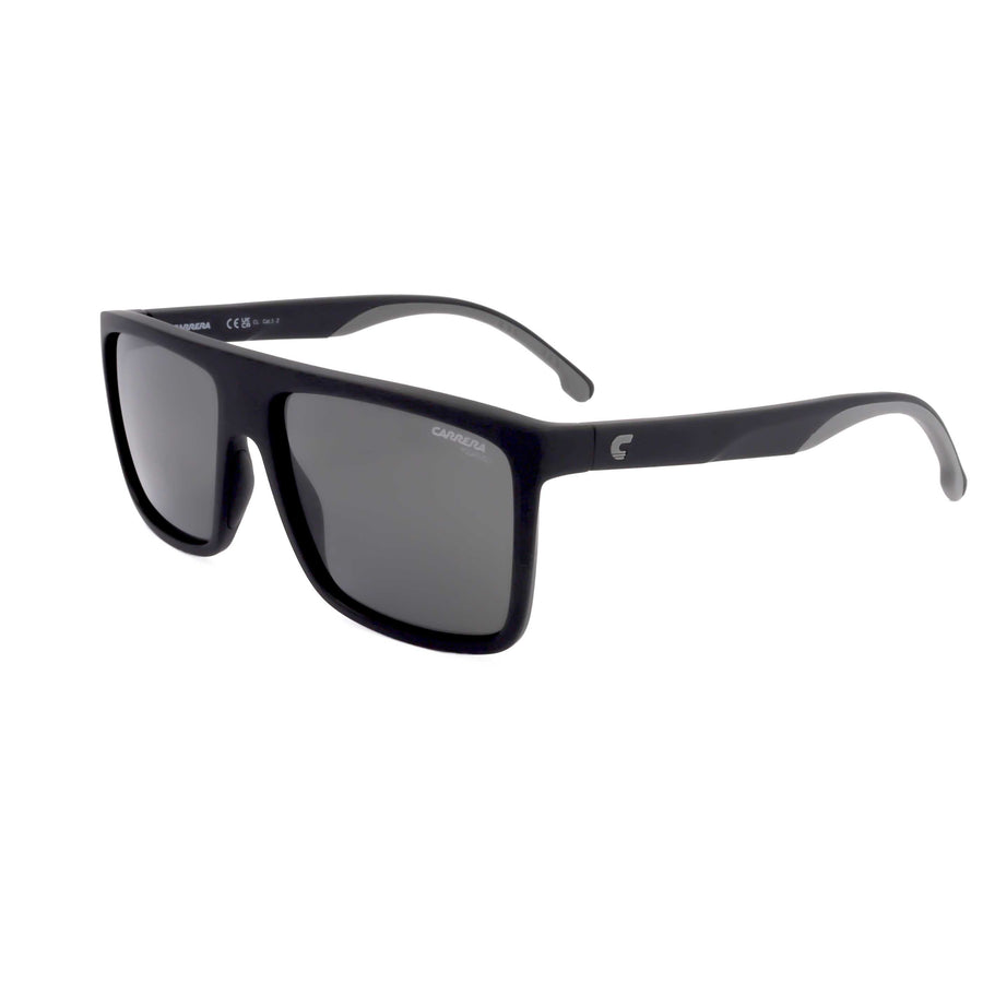 Preloved - Carrera Mens 58 Mm Matte Black Sunglasses Polarized Carrera8055-S-003-58 One Color