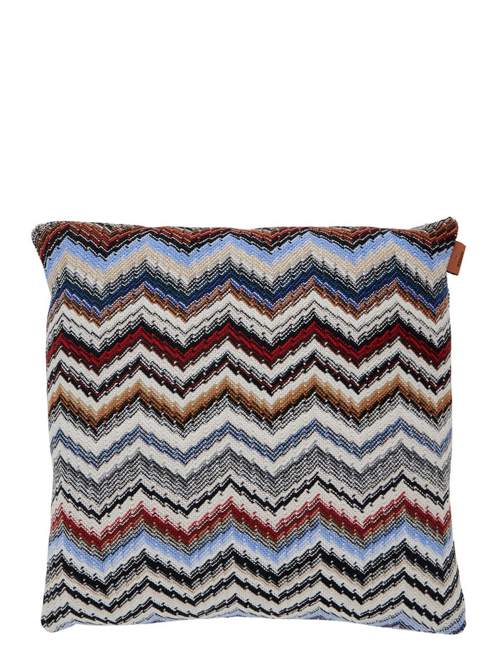 Colorado Multicolor Cushion With Zigzag Motif Wool Home Cushions
