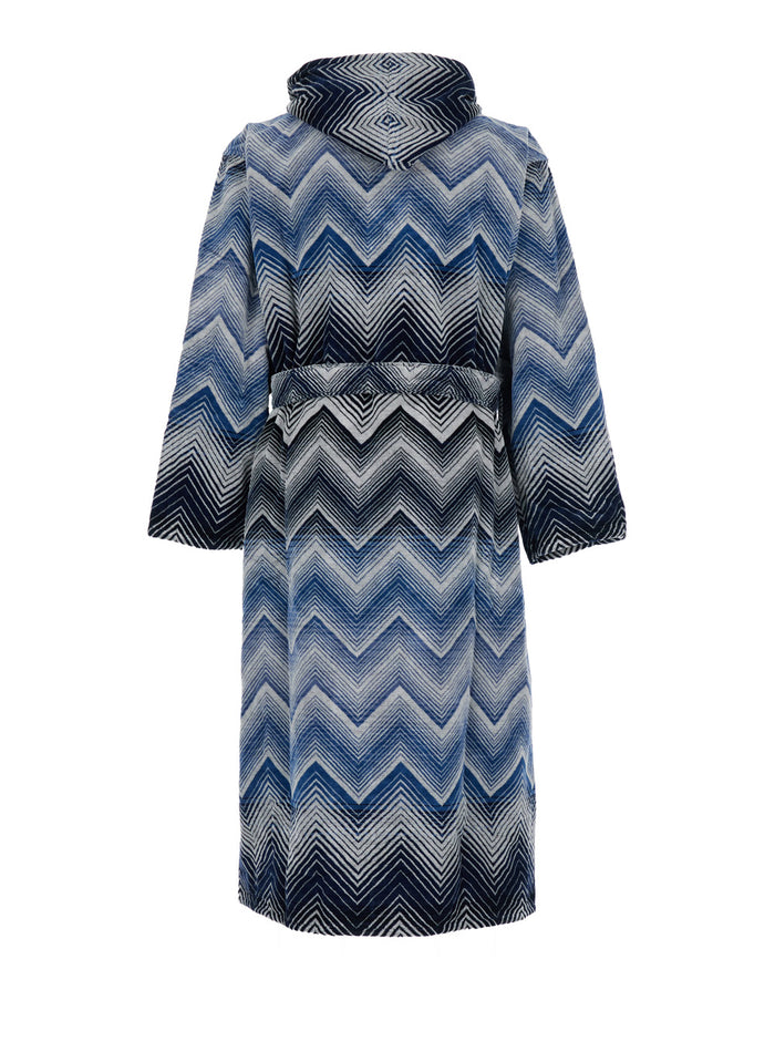 Mares Accappatoio Cappuccio Blu Bathrobes