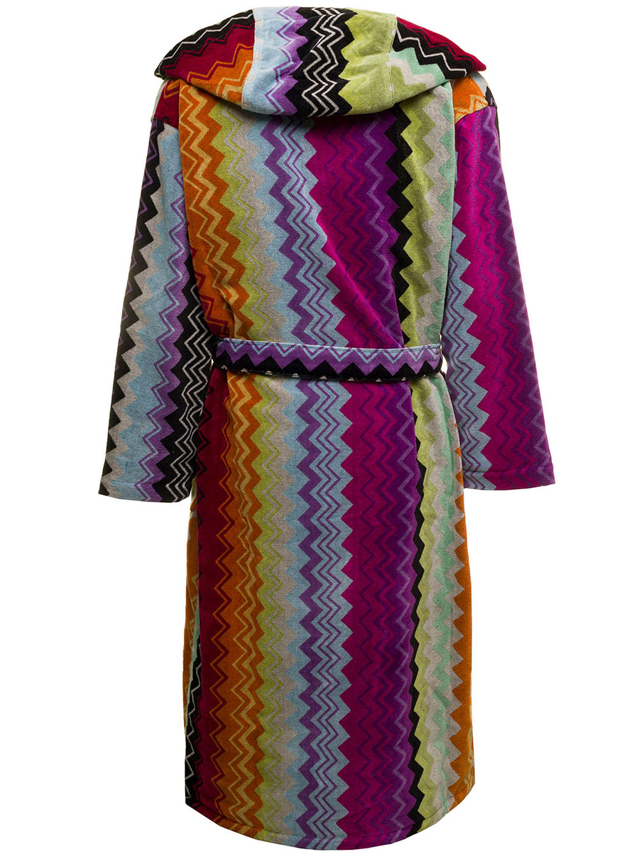 Bathrobe Giacomo Multicolour Cotton Towels & Bath Robes