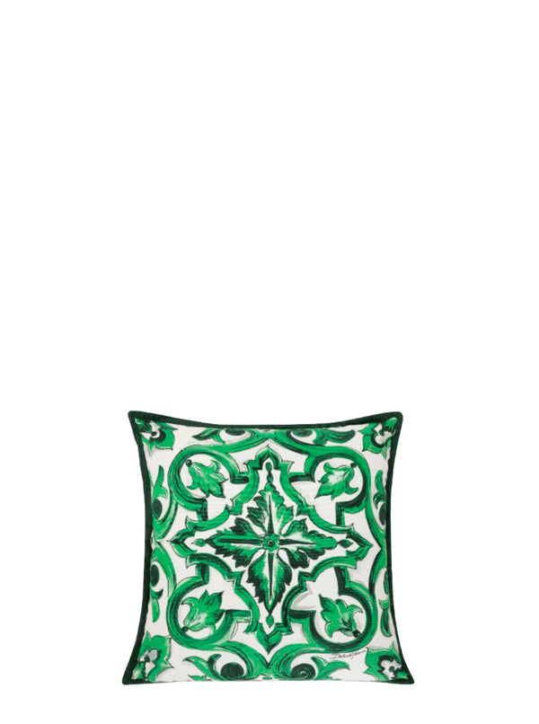 Small Cushion Green Cotton Cushions