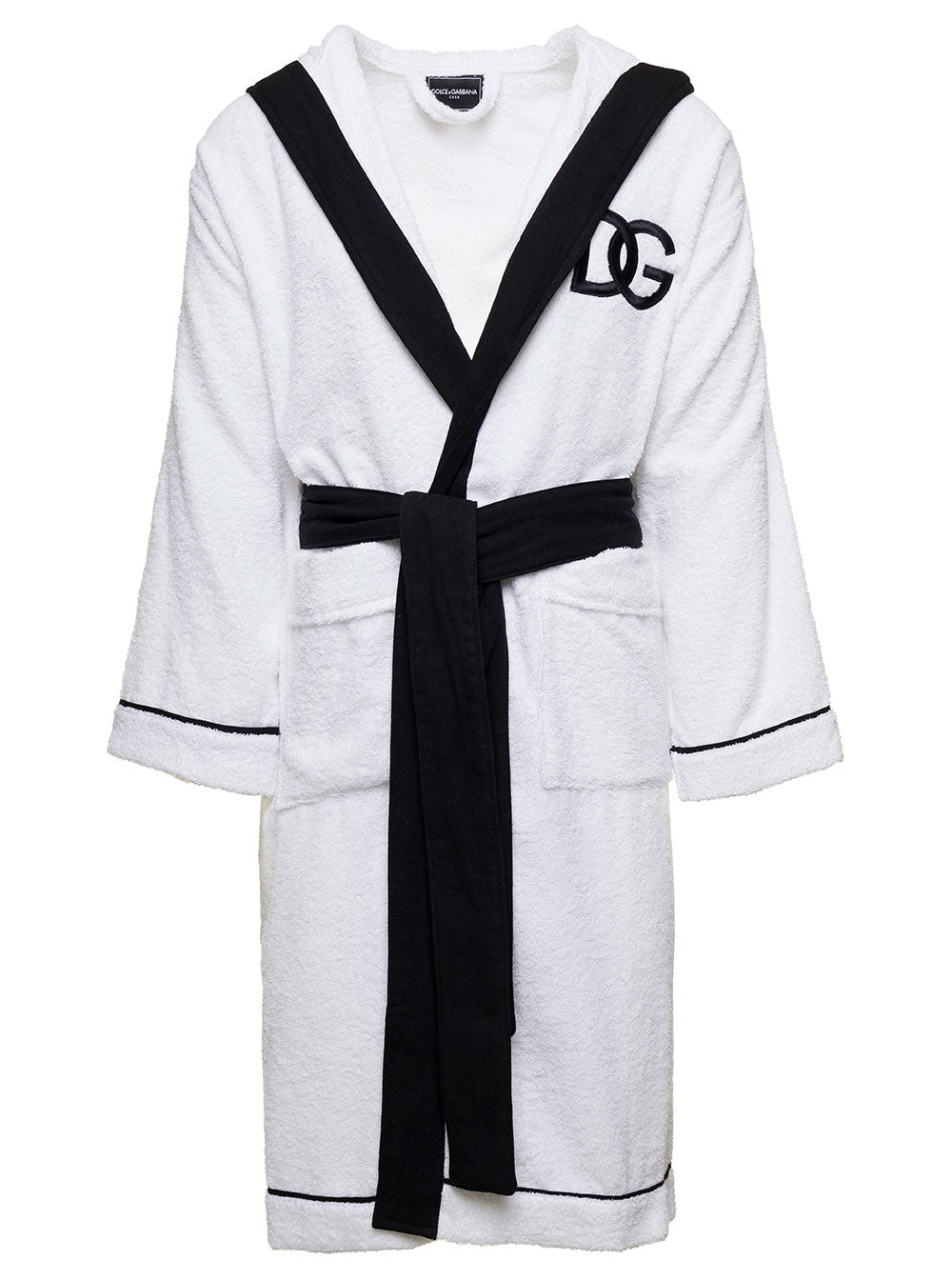 Terry Cotton Bathrobe White 100 % Bathrobes