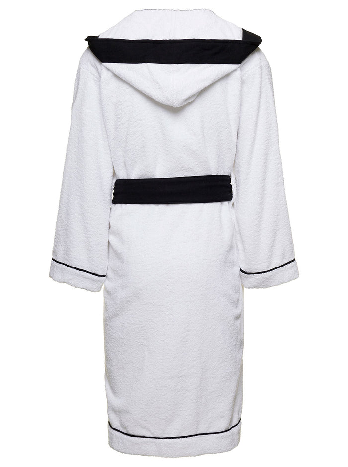 Terry Cotton Bathrobe White 100 % Bathrobes