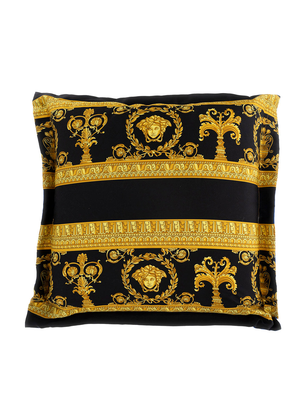 I Love Baroque Multicolor Double Face Cushion Cotton Blu Cushions
