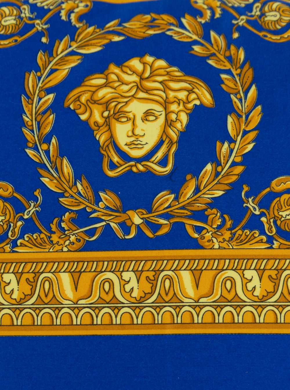 I Love Baroque Multicolor Double Face Cushion Cotton Blu Cushions