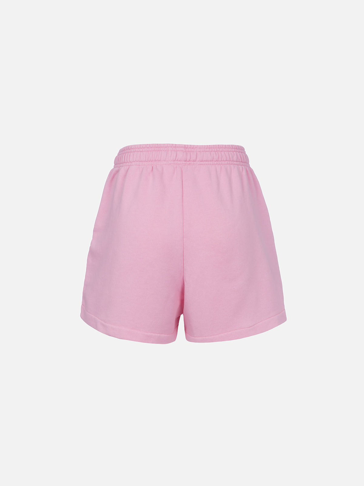 Cate Cotton Shorts With St. Barth Embroidery Pink Pant
